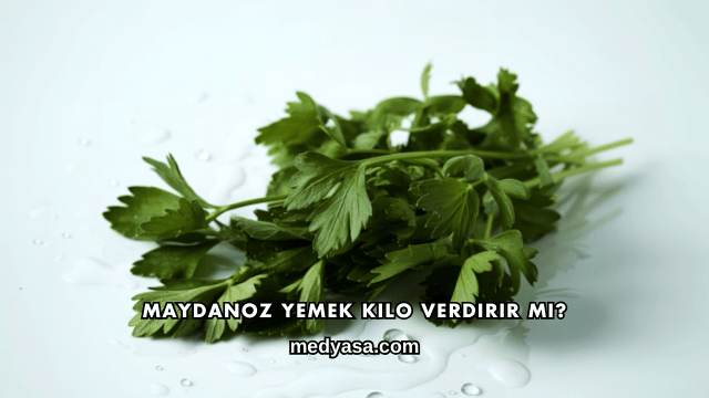 Maydanoz Yemek Kilo Verdirir mi?