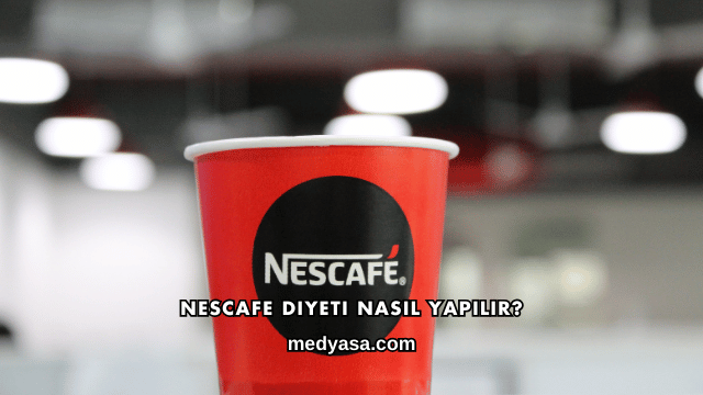 Nescafe Diyeti Nasıl Yapılır?