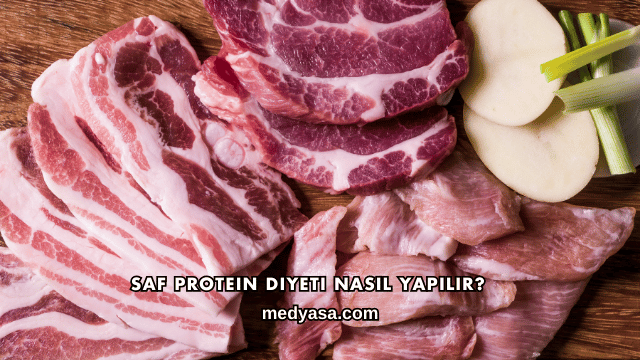 Saf Protein Diyeti Nasıl Yapılır?