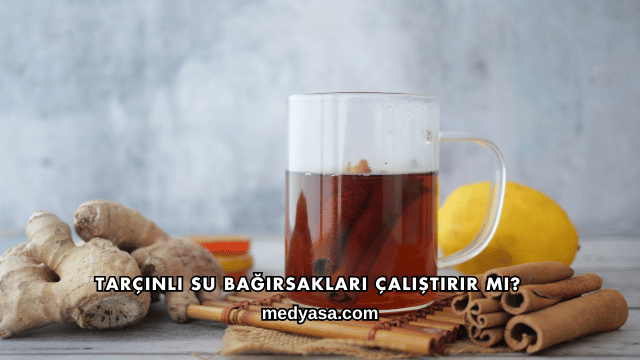 Tarçınlı Su Bağırsakları Çalıştırır mı?