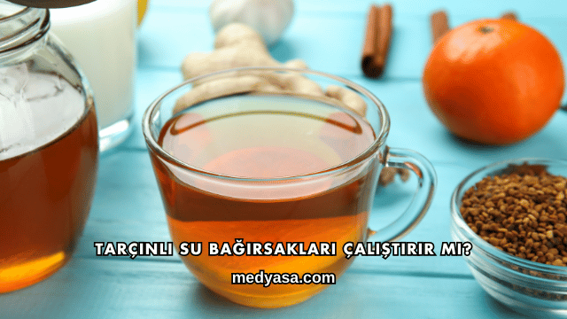 Tarçınlı Su Bağırsakları Çalıştırır mı?