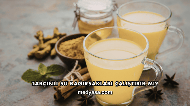 Tarçınlı Su Bağırsakları Çalıştırır mı?